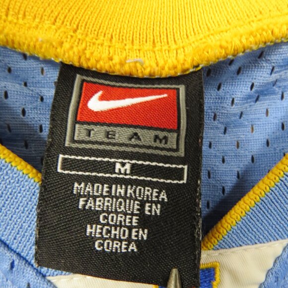 Denver Nuggets Basketball Jersey Mens Medium Blue NBA Nike Carmelo Anthony 15 - Picture 3 of 13